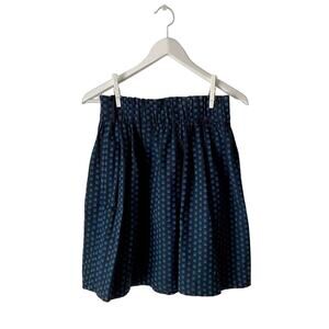 Gypsy Vintage Patterned Black And Blue Skirt Size Small